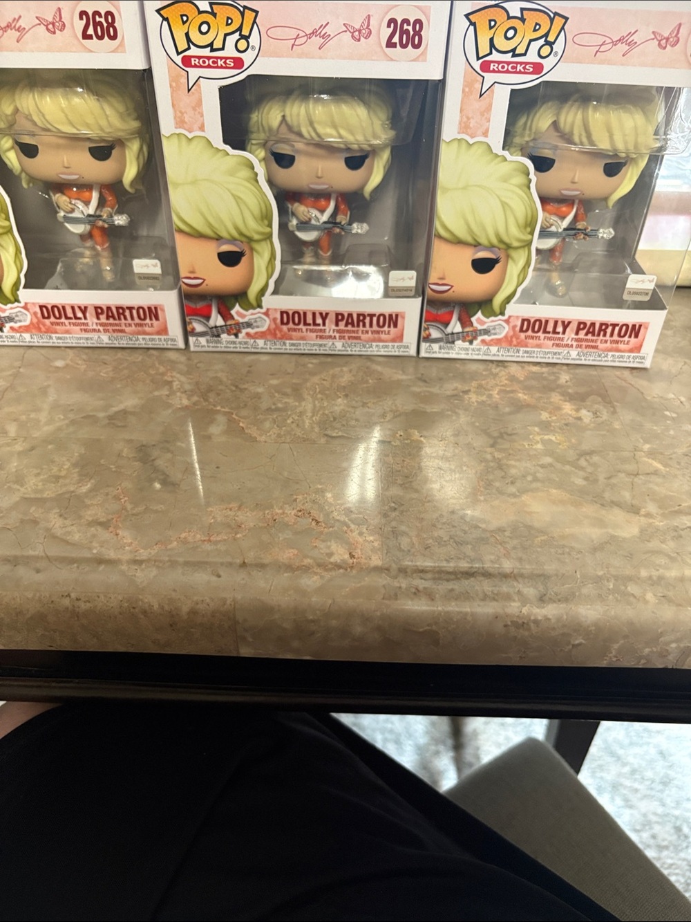 Funko Dolly Parton POP! Vinyl Figure - Blonde Hair, Red Outfit